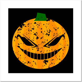 Evil Pumpkin Posters and Art